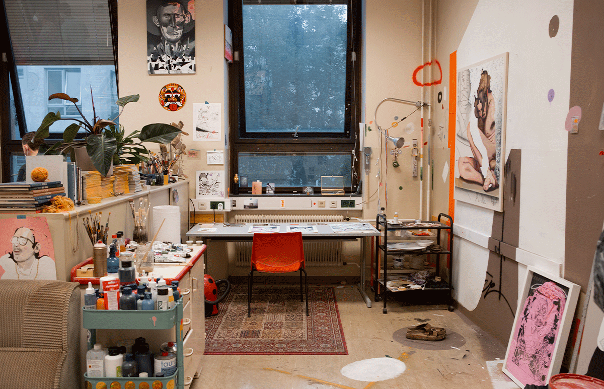 Atelier von Valentina Ilazi.