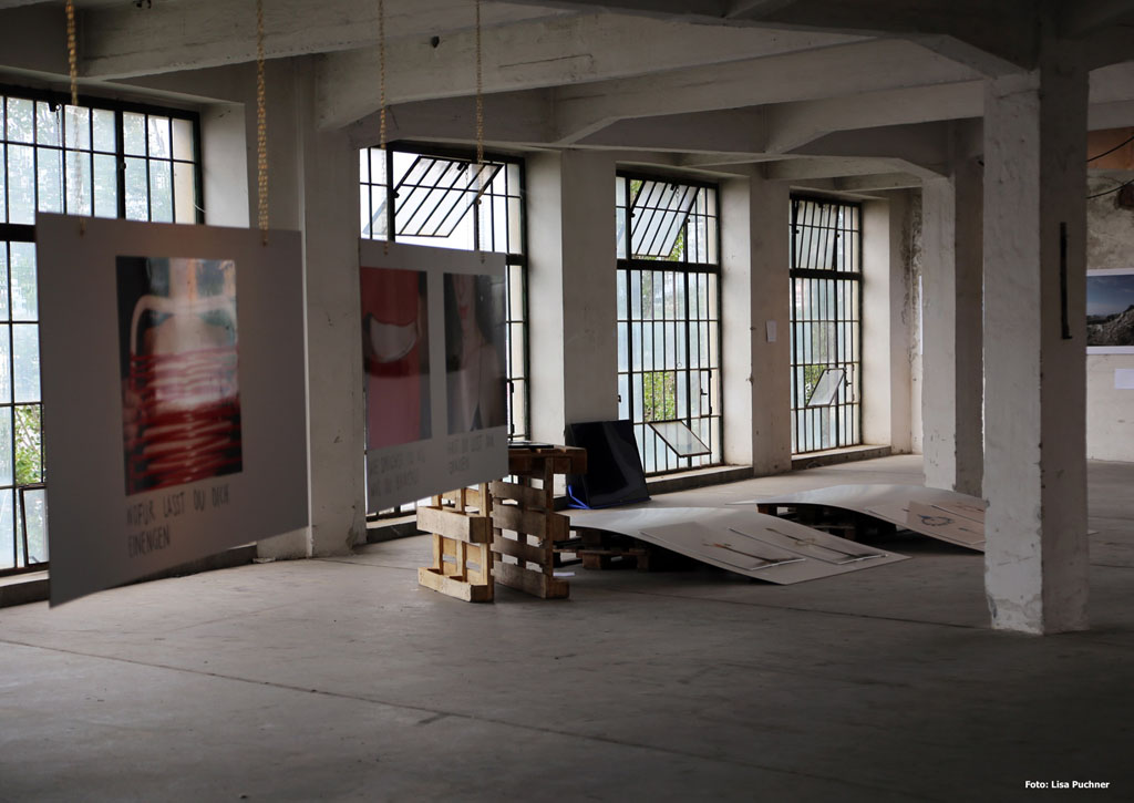 Traktorfabrik | Ausstellung Station Schrägansicht | Lisa Puchner